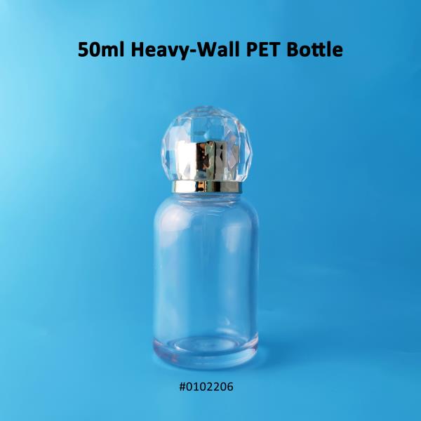50ml heavy wall PET bottle 0102206